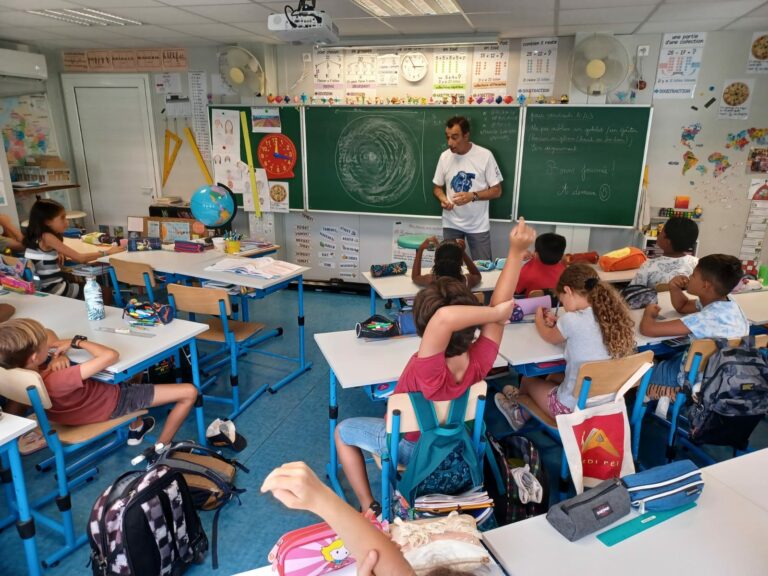 Intervention scolaire : en classe